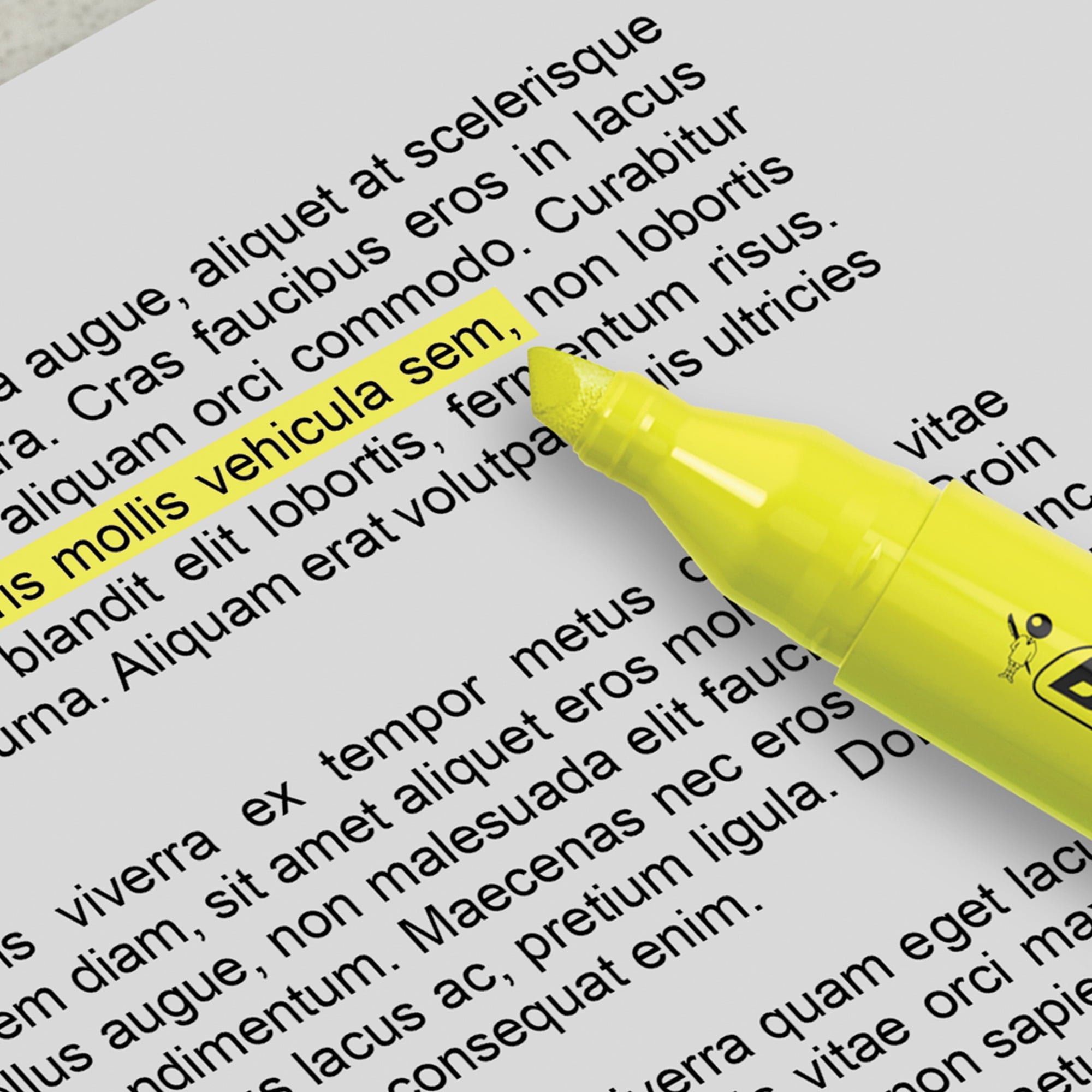 BIC Brite Liner Highlighter, Chisel Point, Assorted Colors, 4 Count