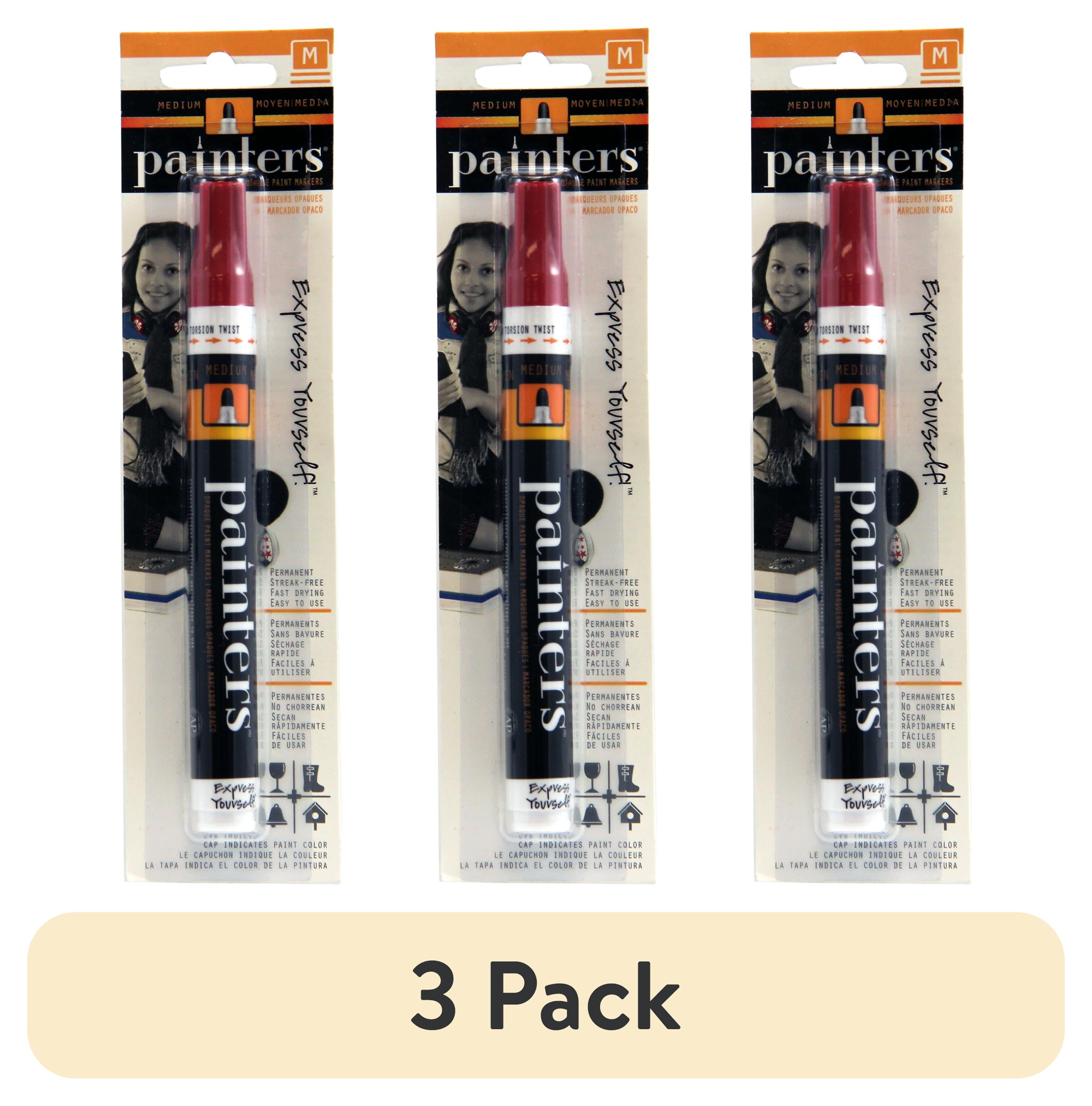 Elmer's Painters Opaque Paint Marker, Medium Point, Silver, 1 Count