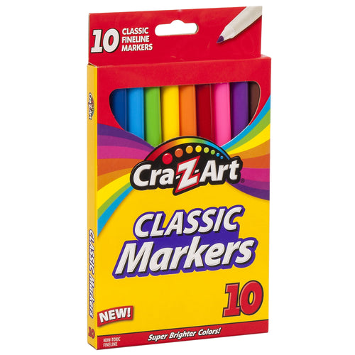 Cra-Z-Art Classic Fineline Art Markers - 10 Count
