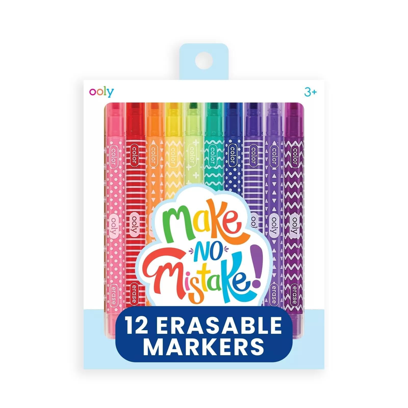OOLY Switcheroo Sparkle, Glittery Color-Changing Markers, 12 Count