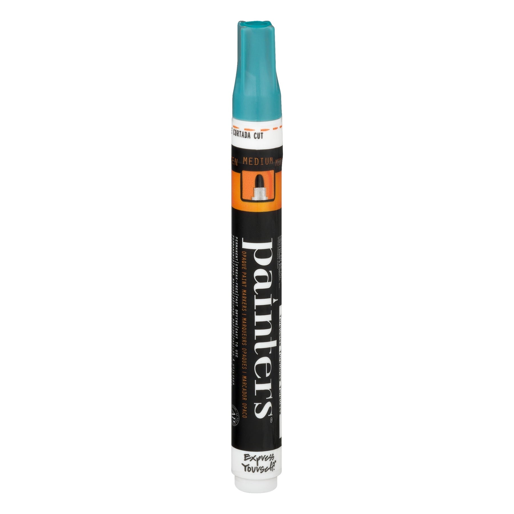 Elmer's Painters Opaque Paint Marker, Medium Point, Silver, 1 Count
