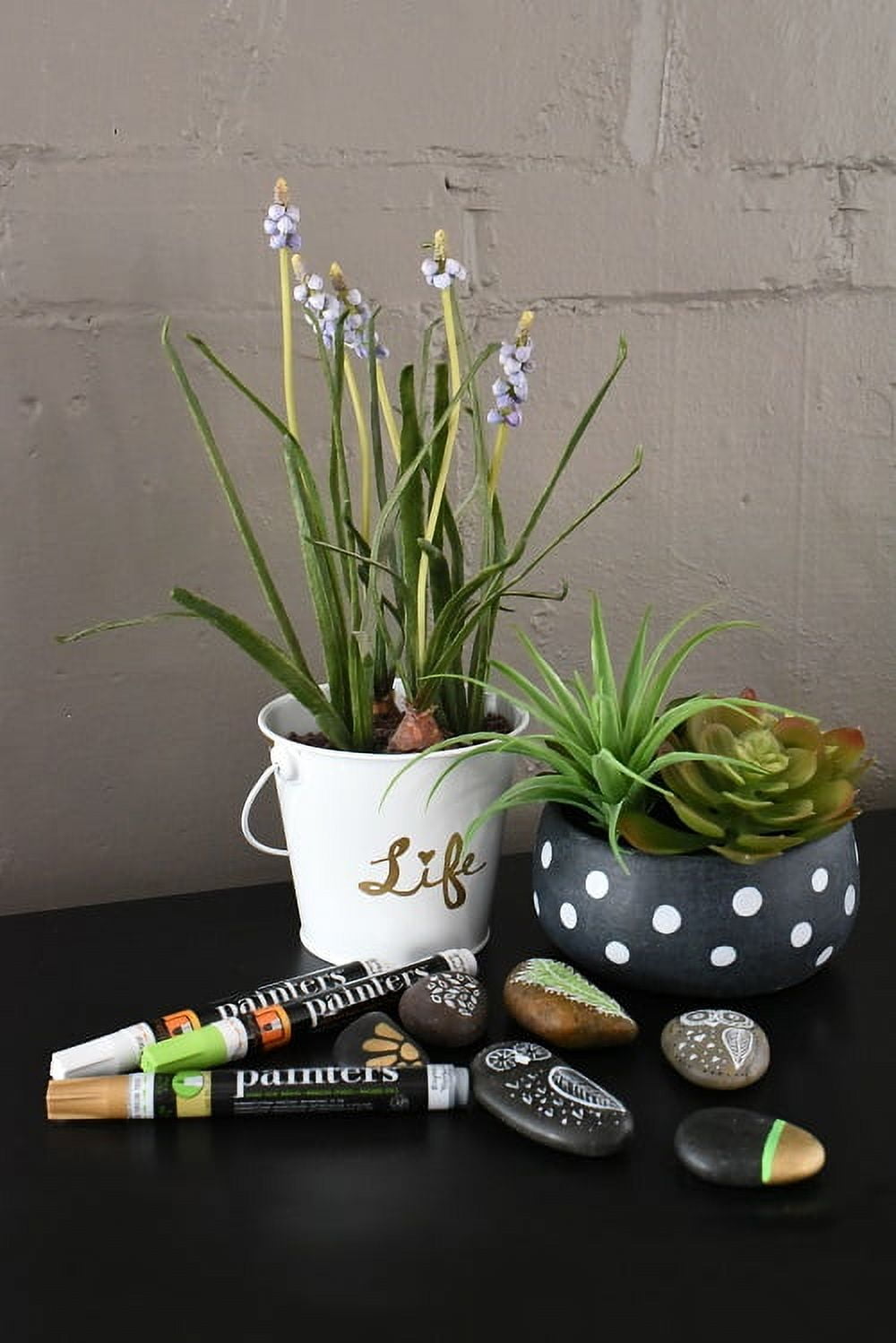 Elmer's Painters Opaque Paint Marker, Medium Point, Silver, 1 Count