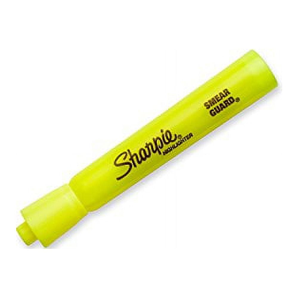 Sharpie 25162PP Accent Tank-Style Highlighter Fluorescent Yellow 2-Pack