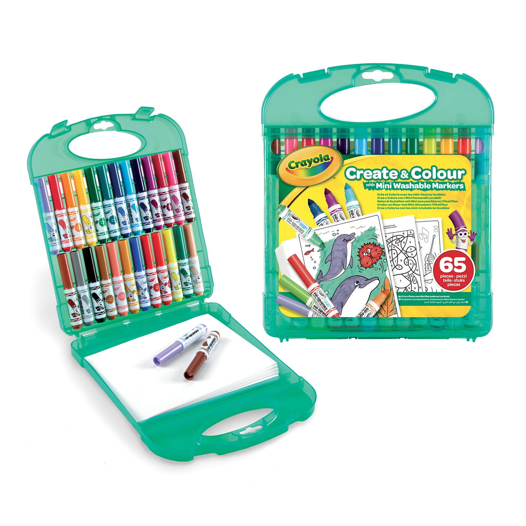 Crayola Pip Squeaks Washable Markers Set, Arts and Crafts Set, Gift for Kids, Ages 4, 5, 6, 7